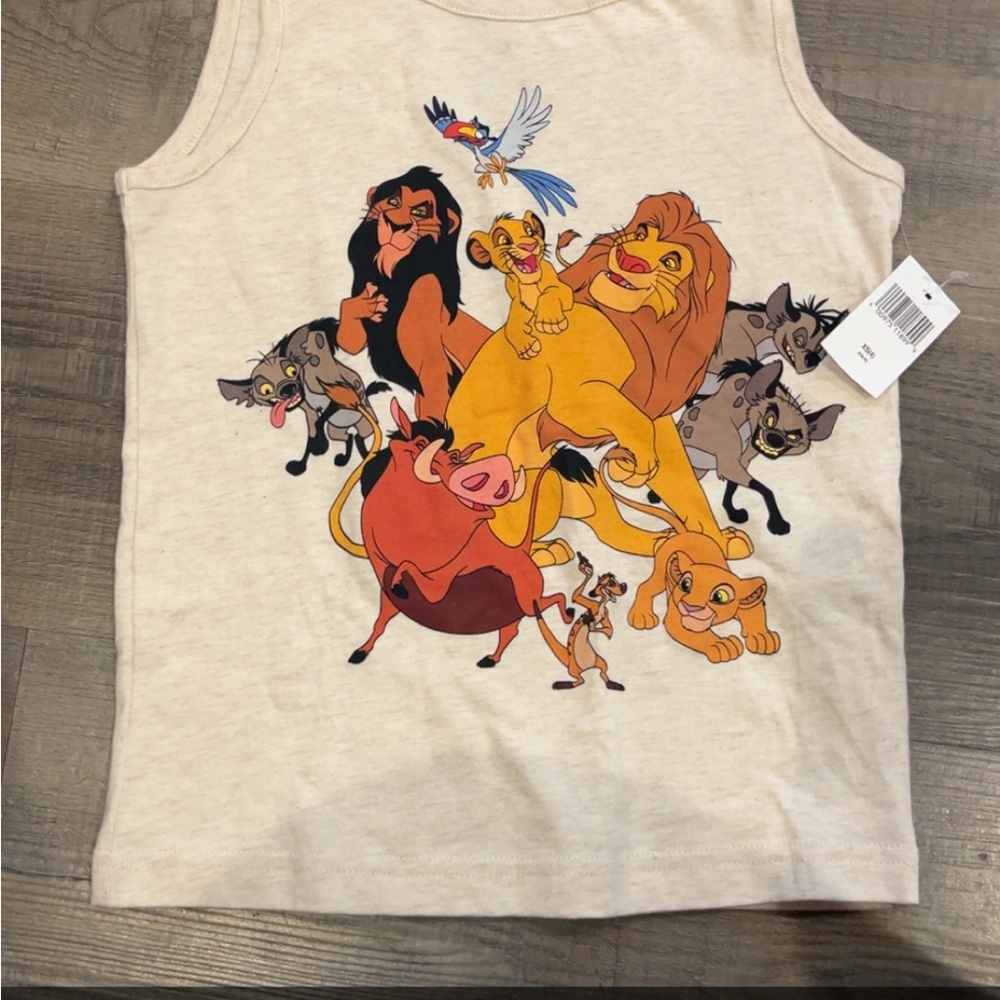 Disney Kids Lion King Tank Top - Beige